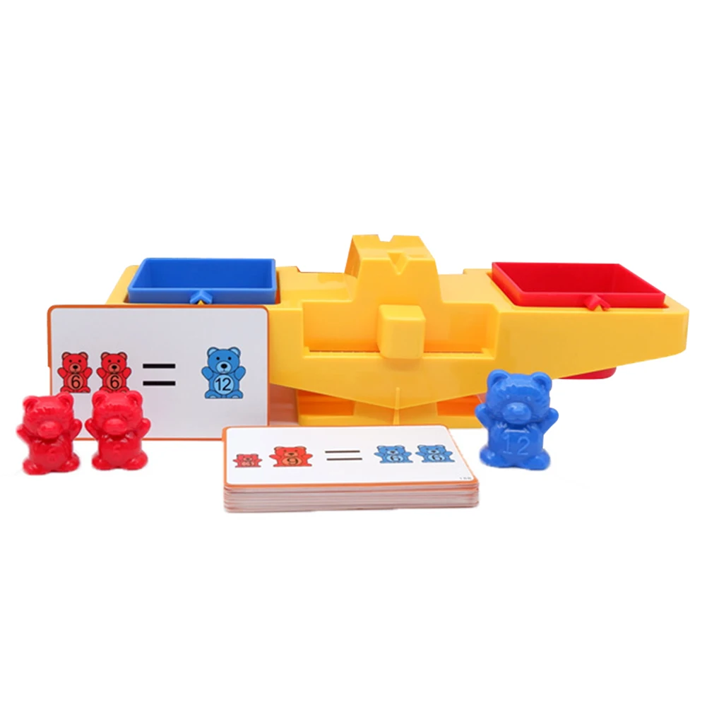 Kids Montessori Educational Math Toys Set Counting Bear Balance Weight Sensory Training Children Puzzle Learning Toys Gifts
Kids Montessori Educational Math Toys Set Counting Bear Balance Weight Sensory Training Children Puzzle Learning Toys Gifts