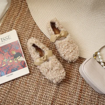 Casual Woman Shoe Female Footwear Modis Round Toe Loafers With Fur Autumn Bow-Knot Dress 2021 New Slip-on Winter Fall Butterfly
Casual Woman Shoe Female Footwear Modis Round Toe Loafers With Fur Autumn Bow-Knot Dress 2021 New Slip-on Winter Fall Butterfly