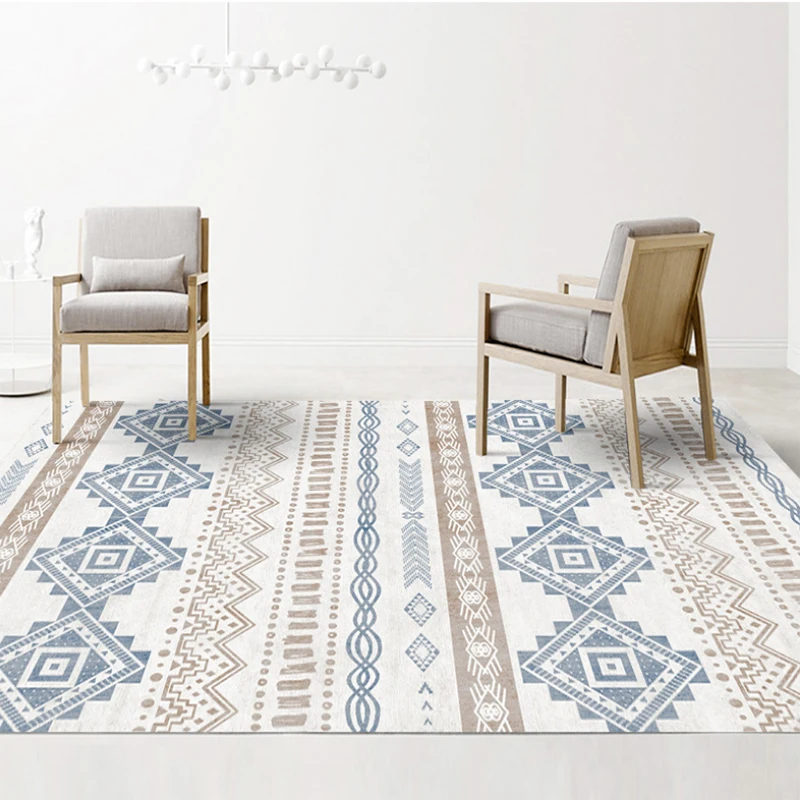 Bohemian style living room geometric floor mats, high-quality large floor mats, childrens play non-slip living room modern carp
Bohemian style living room geometric floor mats, high-quality large floor mats, childrens play non-slip living room modern carp