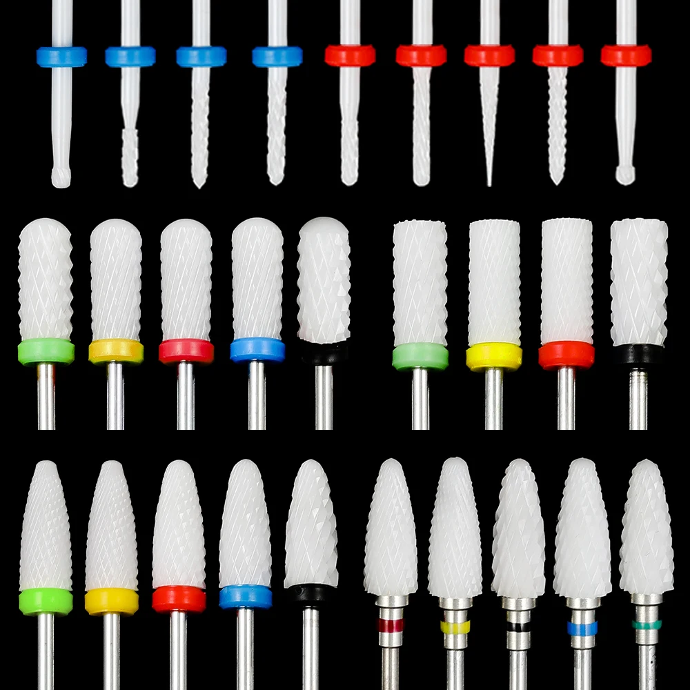Ceramic Nail Drill Bit Milling Cutter Nail Art Files Pedicure Clean Cuticle Grinding Bit Manicure Electric Equipment Accessory
Ceramic Nail Drill Bit Milling Cutter Nail Art Files Pedicure Clean Cuticle Grinding Bit Manicure Electric Equipment Accessory