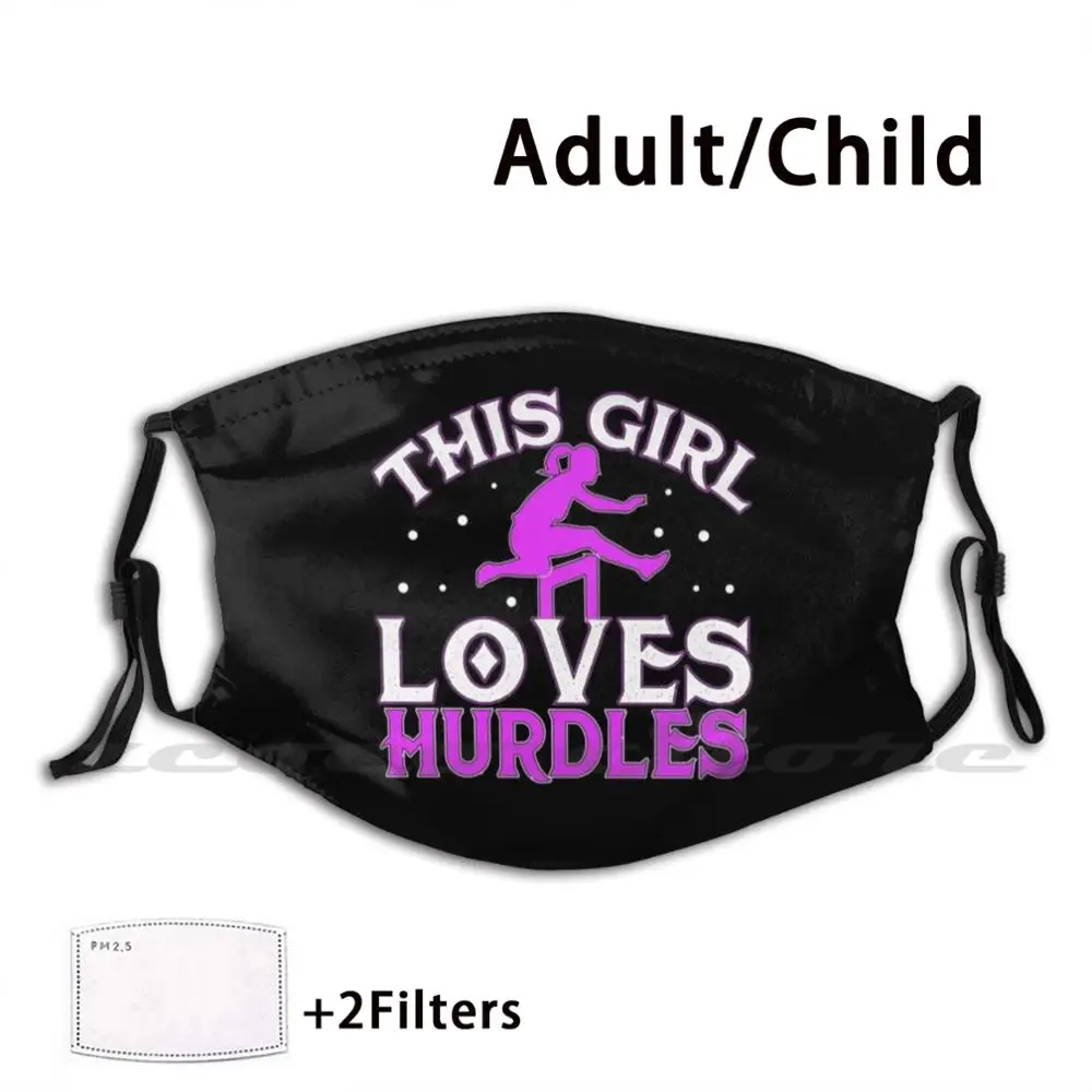 This Girl Loves Hurdles Mask Cloth Washable DIY Filter Pm2.5 Adult Kids Track Track And Field Field Running Sports Sprinting
This Girl Loves Hurdles Mask Cloth Washable DIY Filter Pm2.5 Adult Kids Track Track And Field Field Running Sports Sprinting