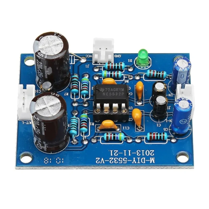 5532 Preamplifier Board For DC Single Power Supply DC12V-35V Single Power Front Panel Exchanged X37A
5532 Preamplifier Board For DC Single Power Supply DC12V-35V Single Power Front Panel Exchanged X37A