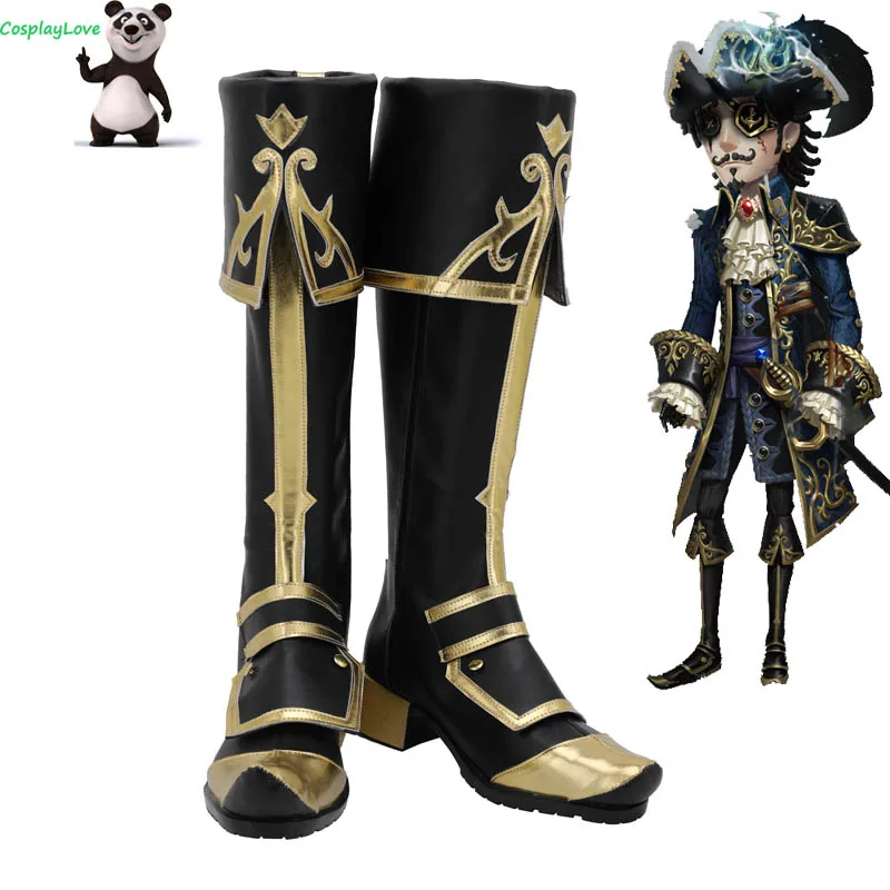 CosplayLove Identity V First Officer Jose Baden Black Cosplay Shoes Long Boots Leather Custom Hand Made
CosplayLove Identity V First Officer Jose Baden Black Cosplay Shoes Long Boots Leather Custom Hand Made