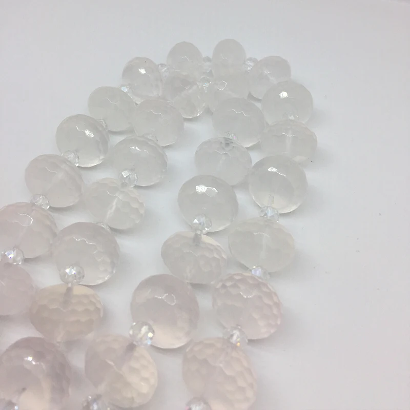 13x18mm Natural White Crystal Multifaceted Rainbow Gemstone DIY Beads Jewelry Bracelet Necklace Pendant Decoration Gift
13x18mm Natural White Crystal Multifaceted Rainbow Gemstone DIY Beads Jewelry Bracelet Necklace Pendant Decoration Gift
