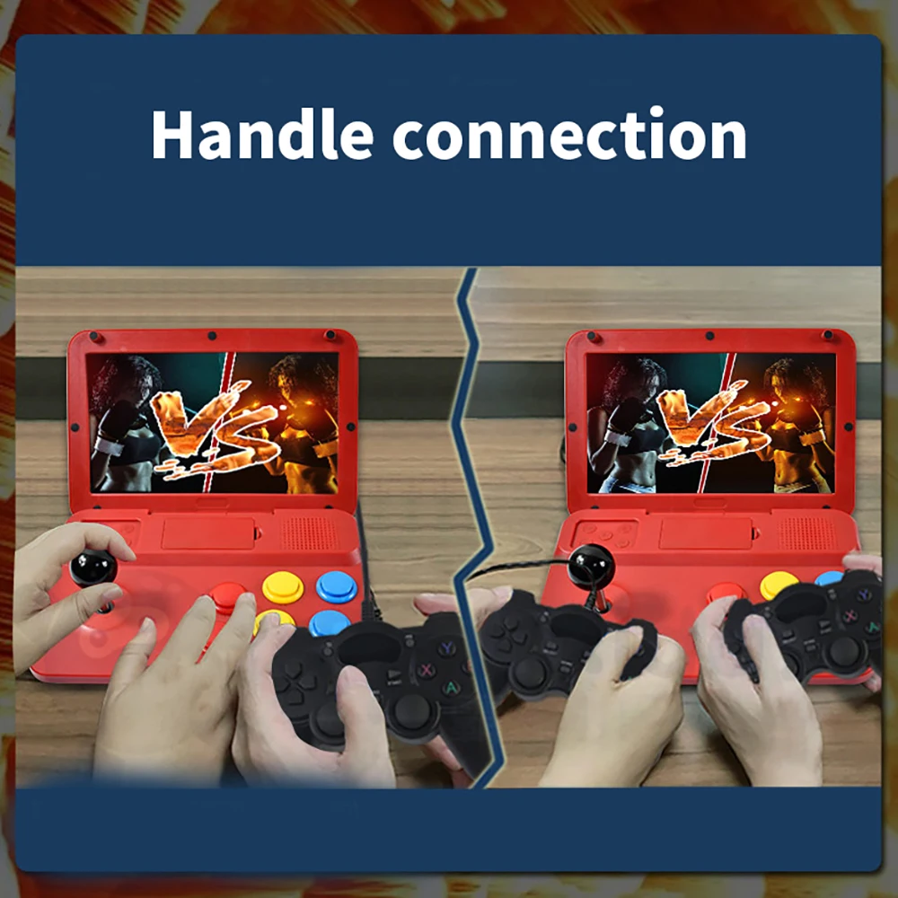 Powkiddy A13 10-Inch Retro Game Arcade High-Definition Large-Screen Machine Folding Flip Ps Double Versus Nostalgic Game Console
Powkiddy A13 10-Inch Retro Game Arcade High-Definition Large-Screen Machine Folding Flip Ps Double Versus Nostalgic Game Console