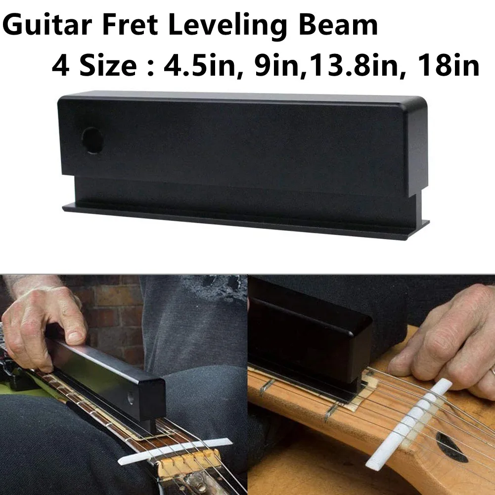 4.5-18inch Guitar Fret Sanding Leveling Beam Bass Fret File Luthier Tool DIY Aluminum Alloy Electric Acoustic Guitar Bass Access
4.5-18inch Guitar Fret Sanding Leveling Beam Bass Fret File Luthier Tool DIY Aluminum Alloy Electric Acoustic Guitar Bass Access