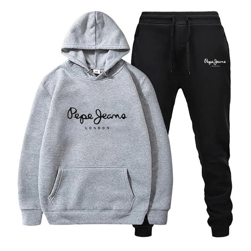 Hooded Sweater Autumn And Winter Sports Suit Men's And Women's Clothing Hoodie Plus Pants Outdoor Jogging Fitness Track Suit
Hooded Sweater Autumn And Winter Sports Suit Men's And Women's Clothing Hoodie Plus Pants Outdoor Jogging Fitness Track Suit