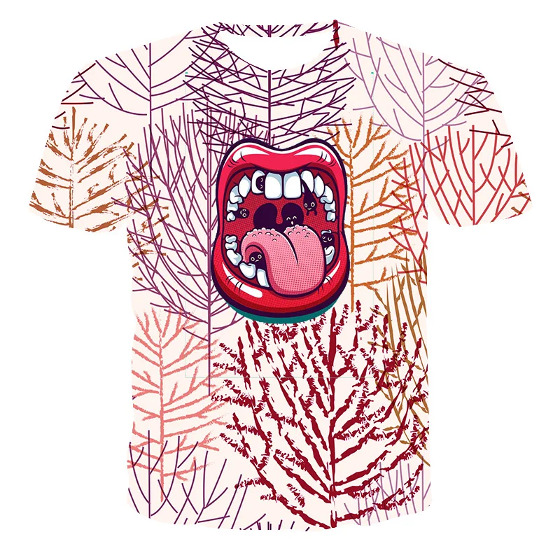 2021 New Men'S Summer Fun 3D Animation Printing Polyester Casual Short-Sleeved T-Shirt
2021 New Men'S Summer Fun 3D Animation Printing Polyester Casual Short-Sleeved T-Shirt