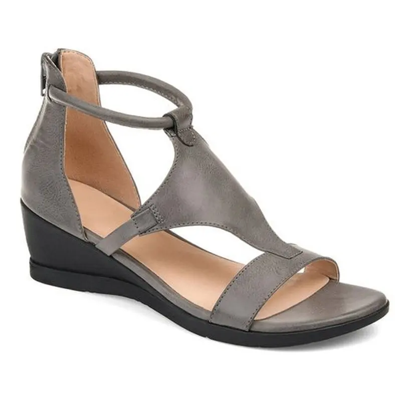 Women Summer Sandals Mid Heels Wedges Shoes Woman Vintage PU Leather Plus Size Gladiator Sandalias Mujer Sapato Feminino D809
Women Summer Sandals Mid Heels Wedges Shoes Woman Vintage PU Leather Plus Size Gladiator Sandalias Mujer Sapato Feminino D809