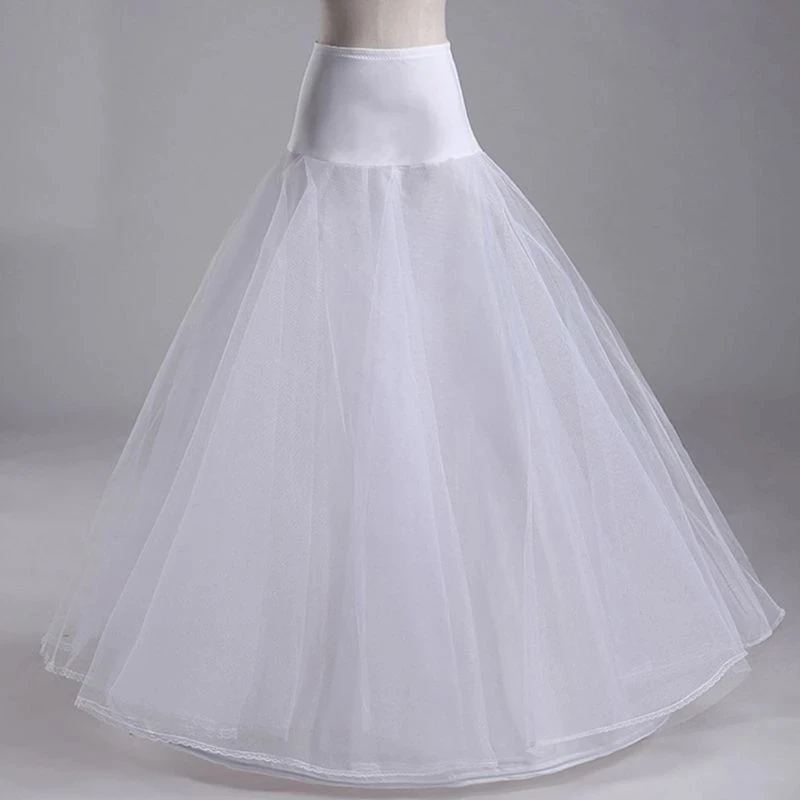 Womens White 1 Hoop A Line Two Layers Petticoat Bridal Wedding Dress Elastic Waist Vintage Lace Trim Underskirt Crinolines Slip
Womens White 1 Hoop A Line Two Layers Petticoat Bridal Wedding Dress Elastic Waist Vintage Lace Trim Underskirt Crinolines Slip