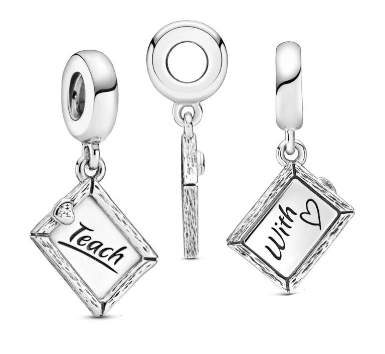 Fit Original Pandora Bracelets 2020 Autumn New 925 Sterling Silver Beads Textbook Dangle Charm Women DIY Brand Pendant
Fit Original Pandora Bracelets 2020 Autumn New 925 Sterling Silver Beads Textbook Dangle Charm Women DIY Brand Pendant
