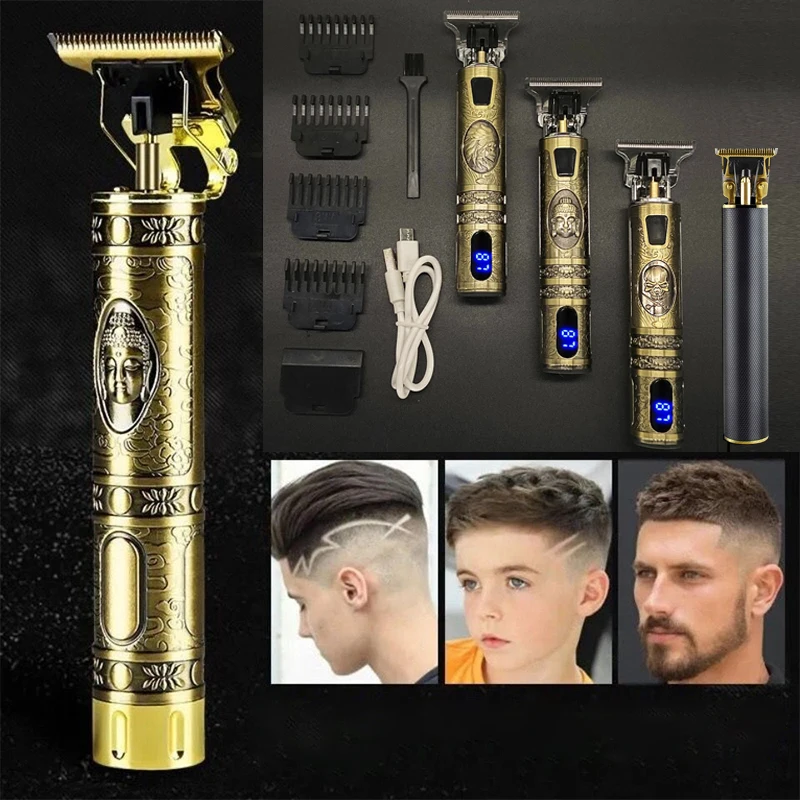 USB Electric Hair Clippers Rechargeable Shaver Beard Trimmer Professional Men Hair Cutting Machine Beard Barber For Men Hair Cut
USB Electric Hair Clippers Rechargeable Shaver Beard Trimmer Professional Men Hair Cutting Machine Beard Barber For Men Hair Cut