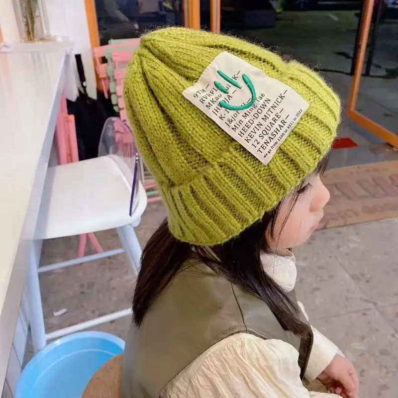 10 Color Boys Girls Soft Winter Warm For Children Cute Smiley Cap Kids Fashion Knitted Hat
10 Color Boys Girls Soft Winter Warm For Children Cute Smiley Cap Kids Fashion Knitted Hat