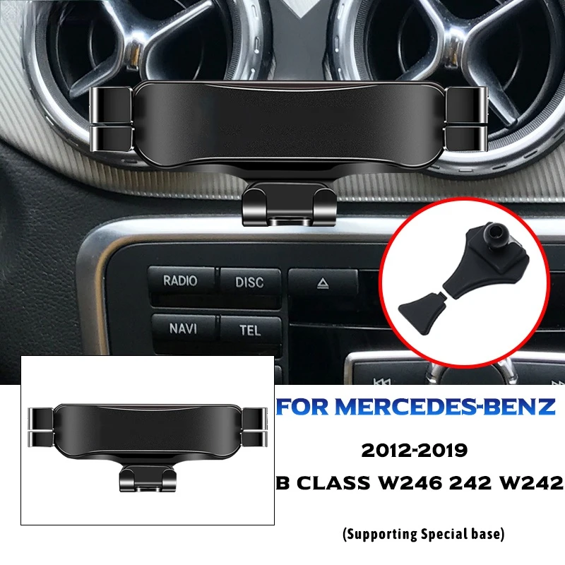 Car Mobile Phone HolderAir Vent Mount GPS Stand Gravity Navigation Bracket For Mercedes B CLASS W246 W242 242 2012-2019
Car Mobile Phone HolderAir Vent Mount GPS Stand Gravity Navigation Bracket For Mercedes B CLASS W246 W242 242 2012-2019