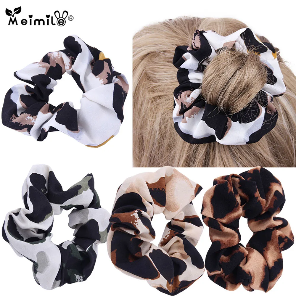 Cute Girl Leopard Print Rubber Band Baby Headband Handmade Stretch Hairband Ponytail Clip Cartoon Camouflage Hair Accessories
Cute Girl Leopard Print Rubber Band Baby Headband Handmade Stretch Hairband Ponytail Clip Cartoon Camouflage Hair Accessories