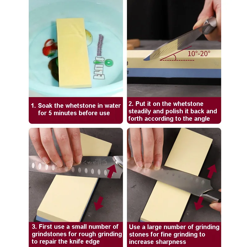 IWELAI Sharp Pebble Premium Whetstone Knife Sharpening Stone 2 Side Grit 1000/3000 Grit Waterstone Best Whetstone Sharpener
IWELAI Sharp Pebble Premium Whetstone Knife Sharpening Stone 2 Side Grit 1000/3000 Grit Waterstone Best Whetstone Sharpener