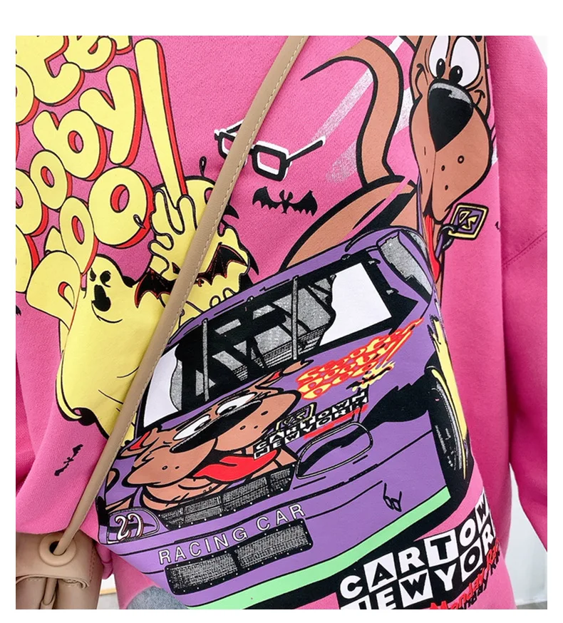 Women Hoodies Sweatshirt Autumn Harajuku Cartoon Anime Car & Dog Print Long Sleeve Korean Style Hip Hop Oversized Pullover Tops
Women Hoodies Sweatshirt Autumn Harajuku Cartoon Anime Car & Dog Print Long Sleeve Korean Style Hip Hop Oversized Pullover Tops