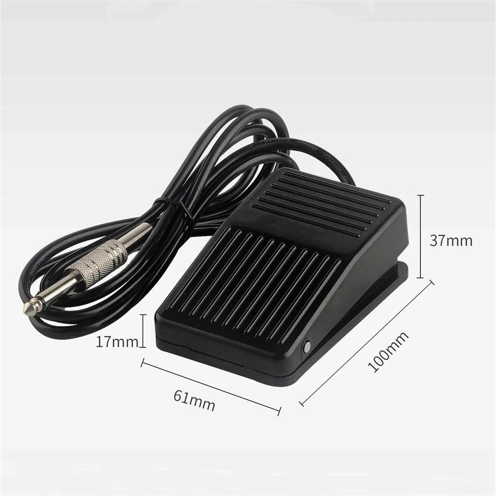 1.5M Black Plastic Tattoo Foot Pedal Switch Momentary Electric Power Foot Controller For Tattoo Machine Power Supply Accessories
1.5M Black Plastic Tattoo Foot Pedal Switch Momentary Electric Power Foot Controller For Tattoo Machine Power Supply Accessories