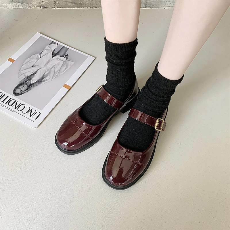 2021 Spring Autumn Office Leather Shoes Women Flats Casual Oxfords Loafers Women Boat Shoes Fashion Low Heeled Mary Jane Shoes
2021 Spring Autumn Office Leather Shoes Women Flats Casual Oxfords Loafers Women Boat Shoes Fashion Low Heeled Mary Jane Shoes