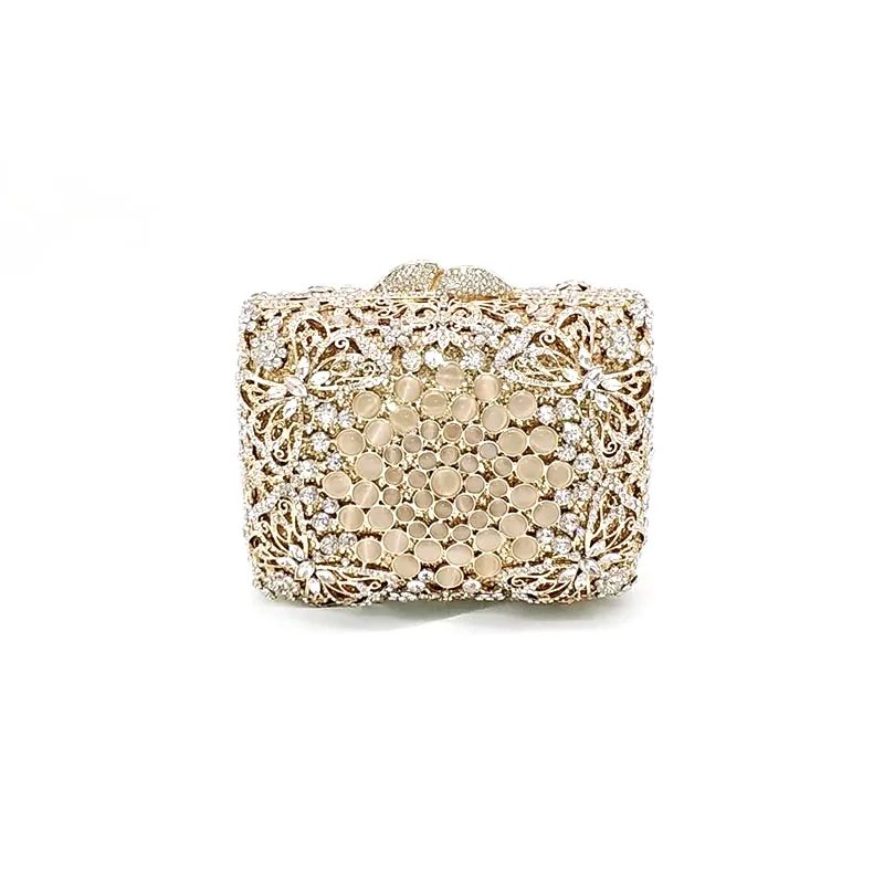 XIYUAN Women Floral Crystal Formal Dinner Banquet Elegant Handbags Wedding Cocktail Bridal Lady Diamond Purses Prom Evening Bags
XIYUAN Women Floral Crystal Formal Dinner Banquet Elegant Handbags Wedding Cocktail Bridal Lady Diamond Purses Prom Evening Bags