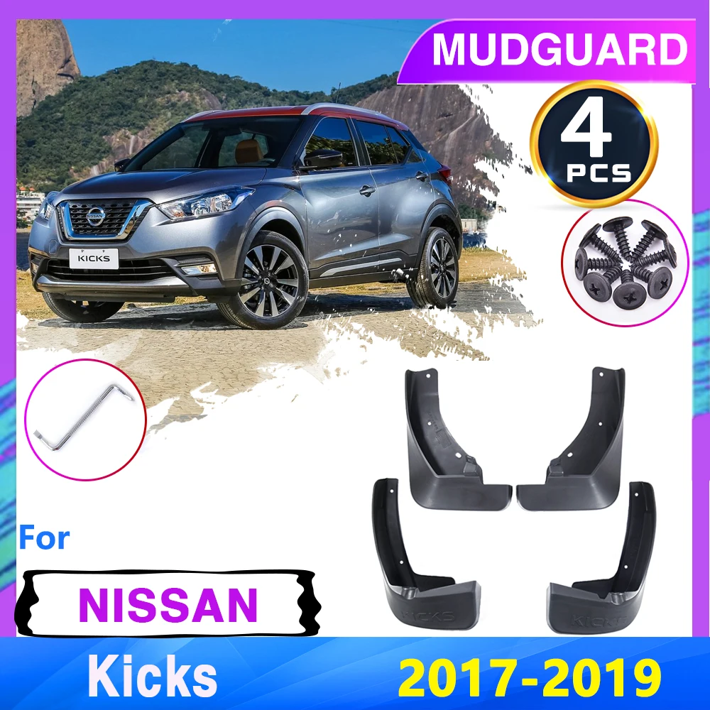 Mudflap Mudguard Fender for Nissan Kicks 2017 2018 2019 P15 Front Rear Splash Mud Guards Flaps Car Accessories Stickers Goods
Mudflap Mudguard Fender for Nissan Kicks 2017 2018 2019 P15 Front Rear Splash Mud Guards Flaps Car Accessories Stickers Goods