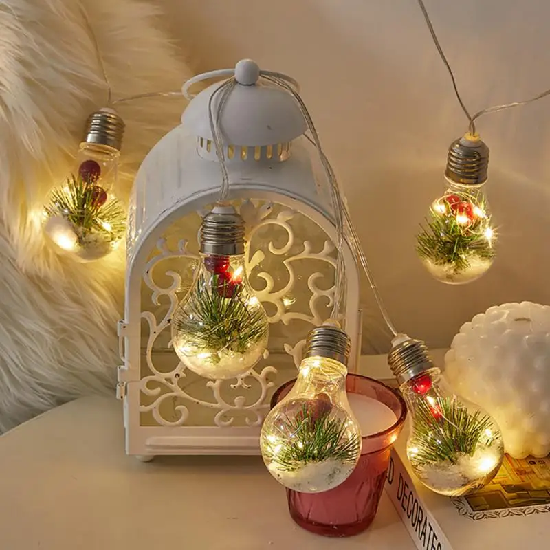 Christmas Light String LED Room Decoration Christmas Tree String Light Red Cone Pine Needle Bulb Light String
Christmas Light String LED Room Decoration Christmas Tree String Light Red Cone Pine Needle Bulb Light String