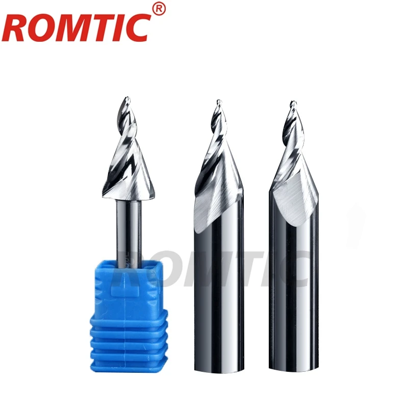 MDF Solid Wood Cutting Engraving Spiral Taper Milling Cutter Veneer Machine Mini Letters Luminous Letters ROMTIC 5A Endmills
MDF Solid Wood Cutting Engraving Spiral Taper Milling Cutter Veneer Machine Mini Letters Luminous Letters ROMTIC 5A Endmills