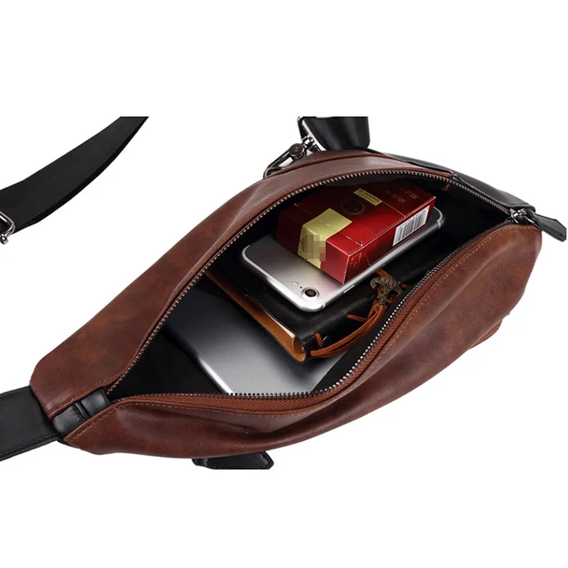 New Fashion Men Chest Bag Casual Men Travel Leather Shoulder Bags Crossbody Messenger Bag
New Fashion Men Chest Bag Casual Men Travel Leather Shoulder Bags Crossbody Messenger Bag