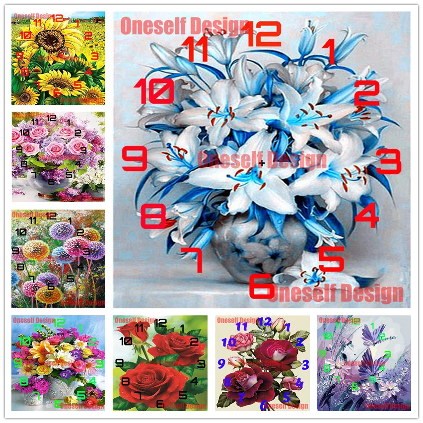 Алмазная вышивка, полный набор, часы, цветок, Алмазная мозаика 5d, распродажа, алмазная картина с цветами, украшение для дома, подарок, новинка...
Алмазная вышивка, полный набор, часы, цветок, Алмазная мозаика 5d, распродажа, алмазная картина с цветами, украшение для дома, подарок, новинка...