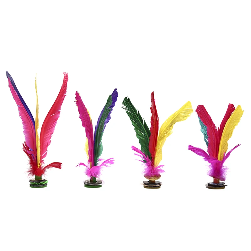 1pc China Jianzi Football Foot Kick Handwheel Shuttlecock Goose Feather Shuttlecock Fitness Entertainment For Physical Exercise
1pc China Jianzi Football Foot Kick Handwheel Shuttlecock Goose Feather Shuttlecock Fitness Entertainment For Physical Exercise