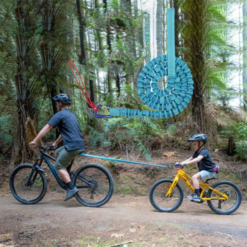 New Outdoor Bicycle Elastic Mountain Bike Parent-child Towing Rope MTB Bicycle with Reflective Traction Rope
New Outdoor Bicycle Elastic Mountain Bike Parent-child Towing Rope MTB Bicycle with Reflective Traction Rope