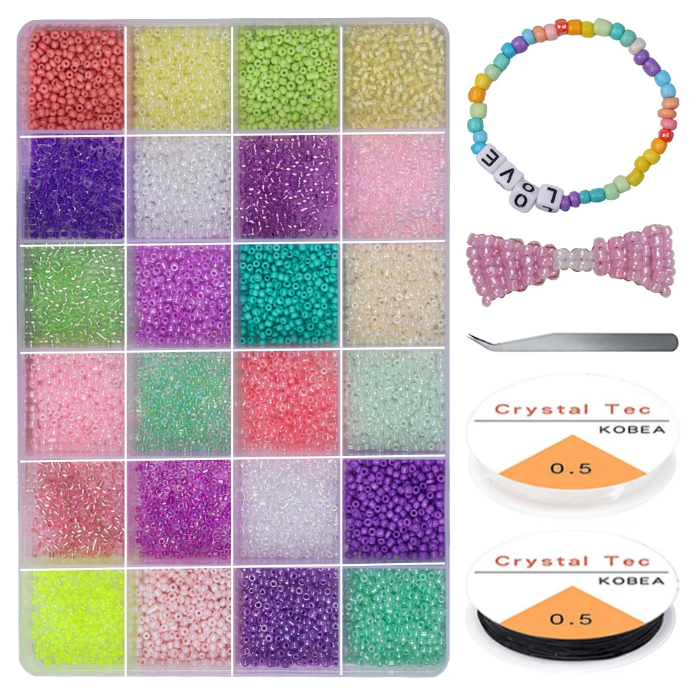 DIY Bracelet Earrings Wearing Jewelry Accessories Teenager Gifts Christmas Gifts Handicraft Round Rice Bead Jewelry
DIY Bracelet Earrings Wearing Jewelry Accessories Teenager Gifts Christmas Gifts Handicraft Round Rice Bead Jewelry