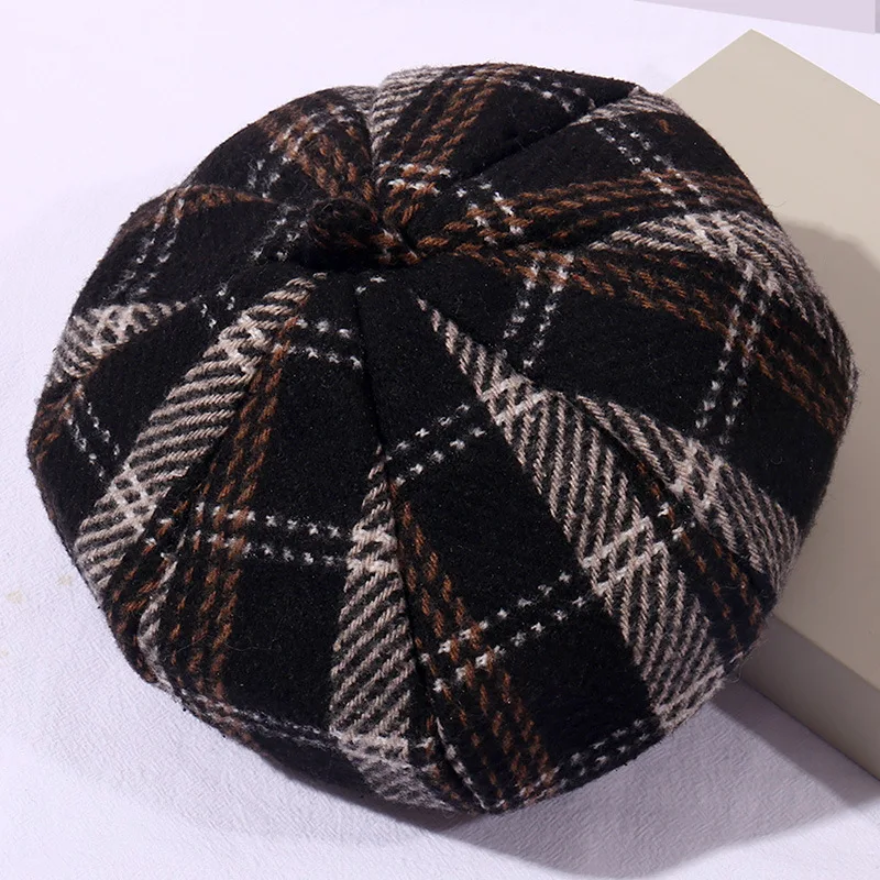 Woolen beret female autumn and winter casual fashion retro octagonal hat corduroy street ruffian handsome hip-hop landlord hat
Woolen beret female autumn and winter casual fashion retro octagonal hat corduroy street ruffian handsome hip-hop landlord hat