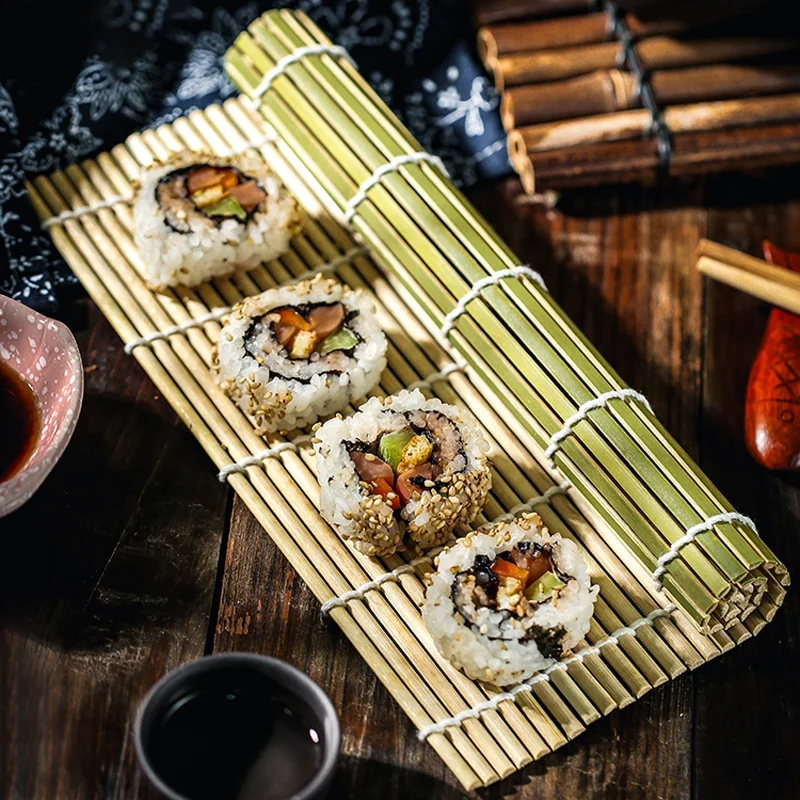 Sushi Curtain Cooking Accessories Sushi Rolling Roller Hand Maker Sushi Tools Onigiri Rice Rollers Bamboo Non-Stick
Sushi Curtain Cooking Accessories Sushi Rolling Roller Hand Maker Sushi Tools Onigiri Rice Rollers Bamboo Non-Stick