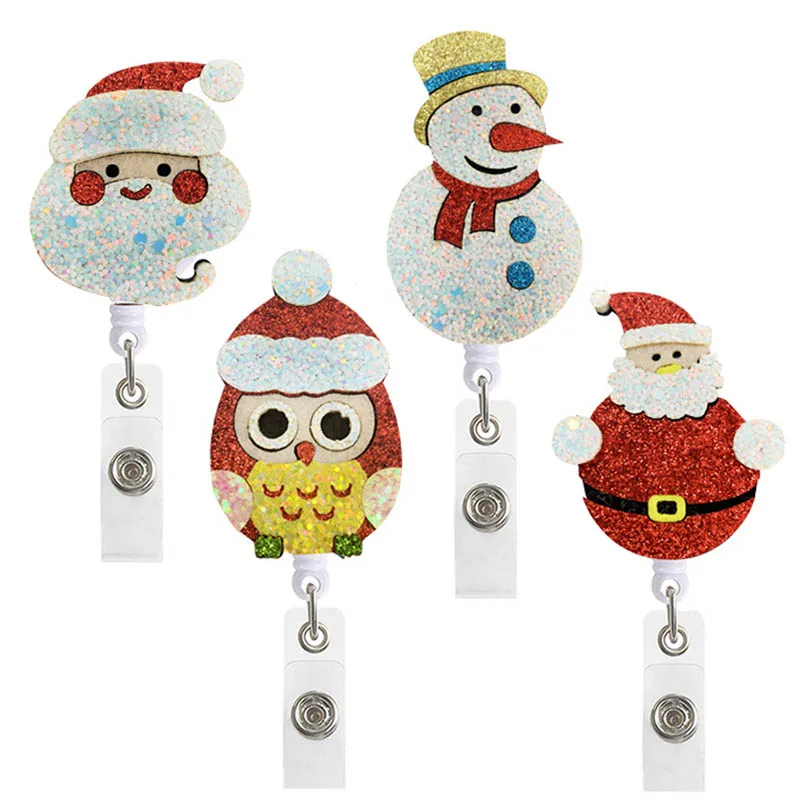 Felt Santa Claus Students Nurse Hospital Badge Reel Retractable ID Badge Holder With 360 Rotating Alligator Clip Name Holder
Felt Santa Claus Students Nurse Hospital Badge Reel Retractable ID Badge Holder With 360 Rotating Alligator Clip Name Holder