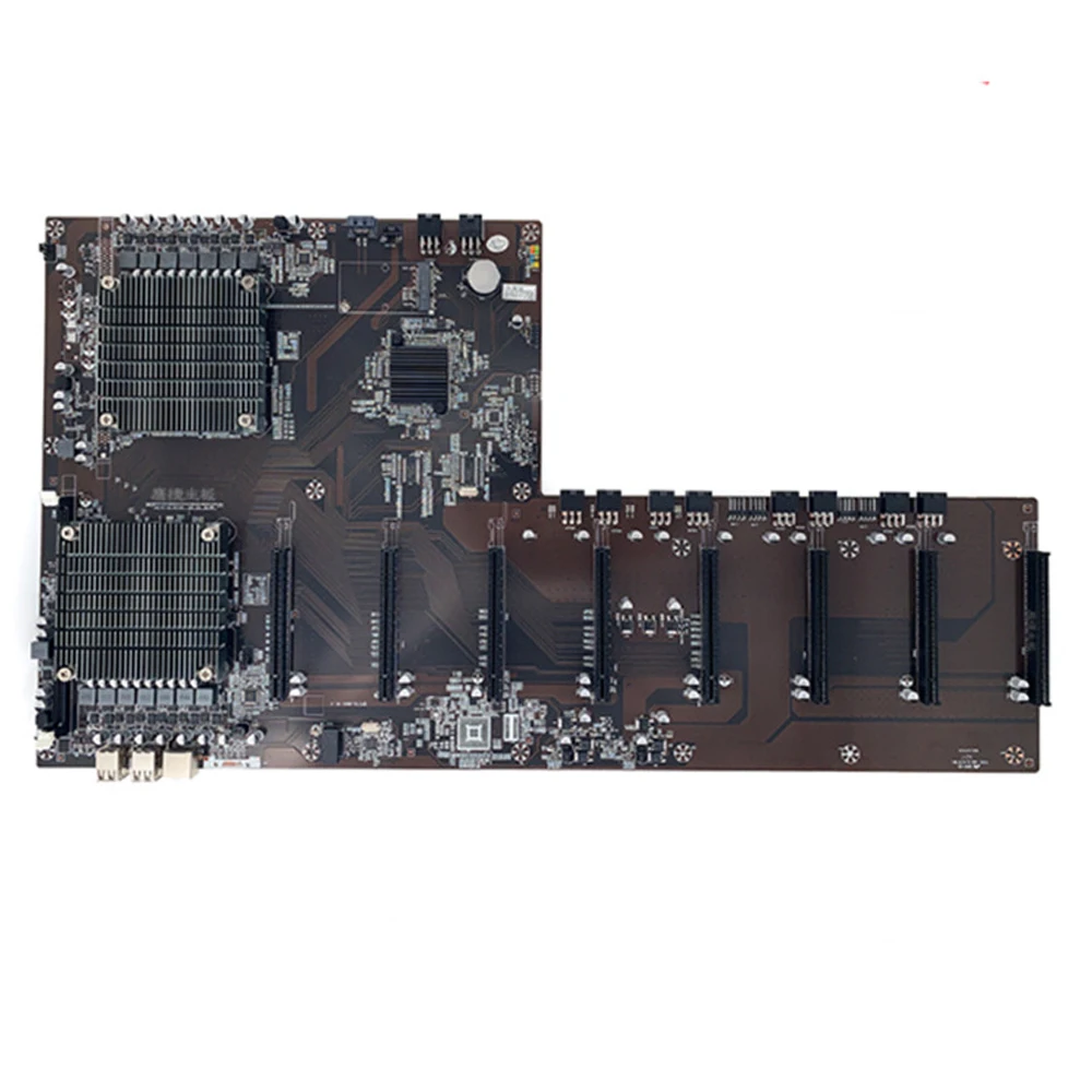 BTC-X79 двойная CPU майнинговая плата, прямая 8 карт DDR3, 2011 контактов, 65 мм, ETH материнская плата для 3060, графическая майнинговая плата
BTC-X79 двойная CPU майнинговая плата, прямая 8 карт DDR3, 2011 контактов, 65 мм, ETH материнская плата для 3060, графическая майнинговая плата
