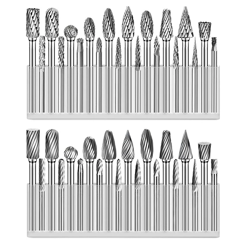 20pcs Shank Tungsten Carbide Milling Cutter Rotary Tool Burr Drill Bit Electric Rotary Abrasive Tool Woodworking File Cutter
20pcs Shank Tungsten Carbide Milling Cutter Rotary Tool Burr Drill Bit Electric Rotary Abrasive Tool Woodworking File Cutter