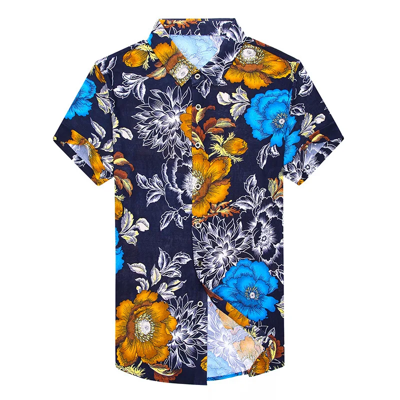 2021 Summer Menswear Printed Short-Sleeved Shirt Loose Business Shirt 
2021 Summer Menswear Printed Short-Sleeved Shirt Loose Business Shirt