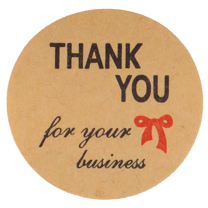 500pcs/roll Fashion Design Thank You For Your Business Stickers For Seal Labels Gift Packaging Stationery Stickers
500pcs/roll Fashion Design Thank You For Your Business Stickers For Seal Labels Gift Packaging Stationery Stickers