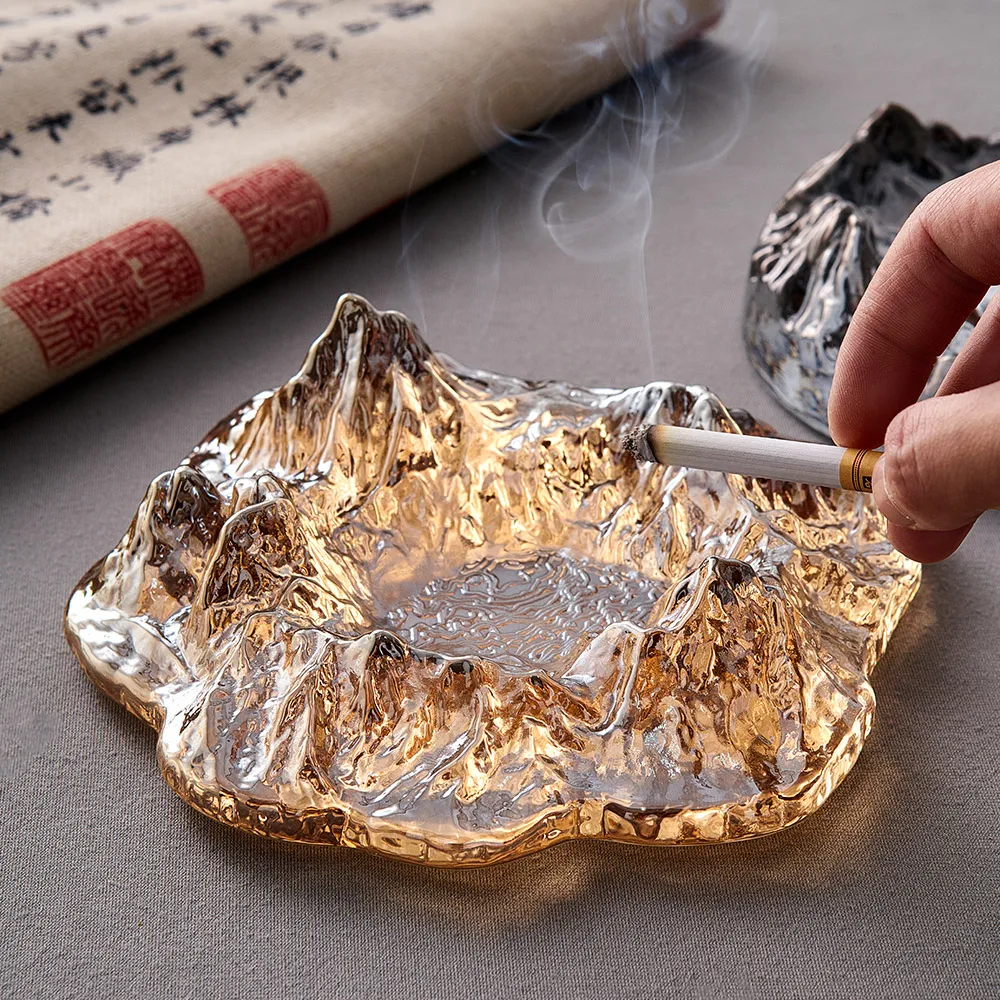 Modern Home Decoration Crystal Glass Ashtray Smoking Accessories Outdoor Portable Ashtray Living Room Decor Gifts for Boyfriend
Modern Home Decoration Crystal Glass Ashtray Smoking Accessories Outdoor Portable Ashtray Living Room Decor Gifts for Boyfriend