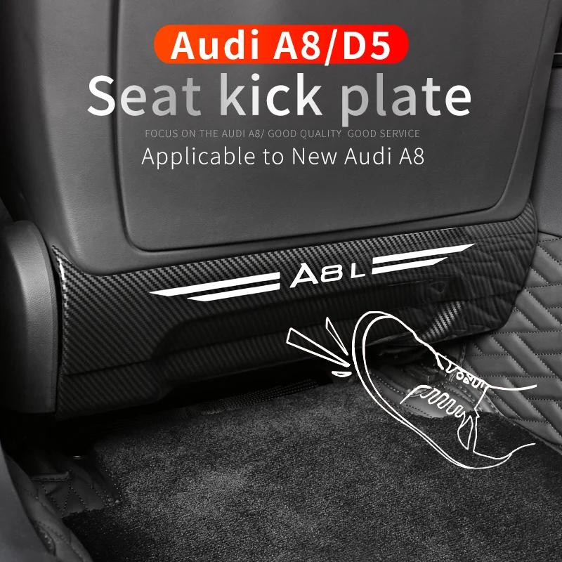 Аксессуары для Audi a8 18-22 лет, модификация D5, украшение интерьера сиденья, Противоударная пластина, задний ряд, декоративный защитный чехол
Аксессуары для Audi a8 18-22 лет, модификация D5, украшение интерьера сиденья, Противоударная пластина, задний ряд, декоративный защитный чехол