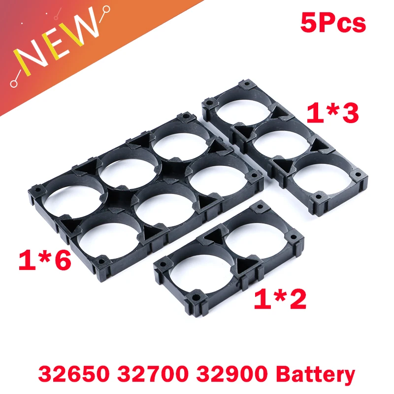 5Pcs Battery Holder Bracket 32650 32700 32900 Cell Safety Anti Vibration Plastic Brackets For 32650 32700 32900 Batteries
5Pcs Battery Holder Bracket 32650 32700 32900 Cell Safety Anti Vibration Plastic Brackets For 32650 32700 32900 Batteries
