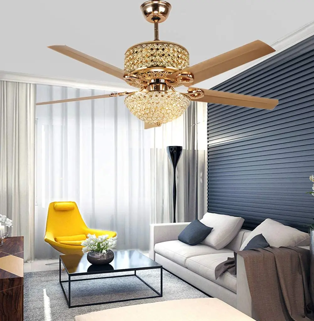 52Inch Retro Crystal Fandelier Modern Double Crystal Chandelier 3 Speeds Ceiling Fans Light for Living Room Bedroom
52Inch Retro Crystal Fandelier Modern Double Crystal Chandelier 3 Speeds Ceiling Fans Light for Living Room Bedroom