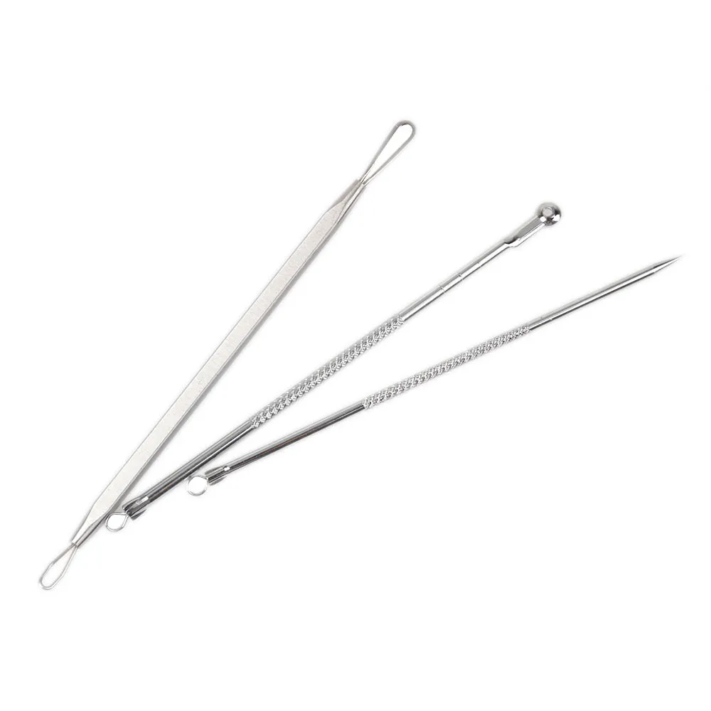 3pcs Blackhead Extractor Tool Set Stainless Acne Needle Pimple Blackhead Acne Extractor Facial Pore Cleaning Tool
3pcs Blackhead Extractor Tool Set Stainless Acne Needle Pimple Blackhead Acne Extractor Facial Pore Cleaning Tool