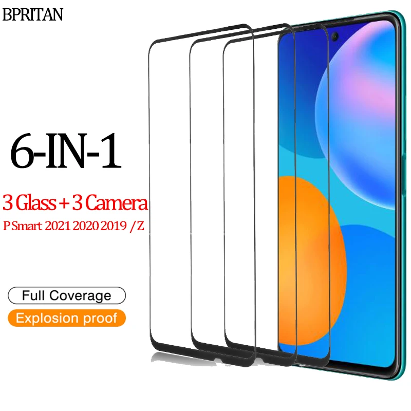 6-IN-1 Protective Glass for Huawei P Smart Z Screen Protector for P Smart 2020 / P Smart 2021 Tempered Glass Psmart 2019
6-IN-1 Protective Glass for Huawei P Smart Z Screen Protector for P Smart 2020 / P Smart 2021 Tempered Glass Psmart 2019