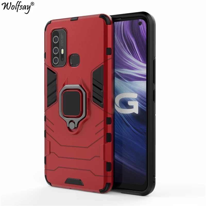 Wolfsay For BBK vivo Z6 Case, Vivo Z6 5G Car Holder Armor Cases Hard PC & Soft Silicone Cover for Vivo Z6 With Magnet 6.57" 
Wolfsay For BBK vivo Z6 Case, Vivo Z6 5G Car Holder Armor Cases Hard PC & Soft Silicone Cover for Vivo Z6 With Magnet 6.57"