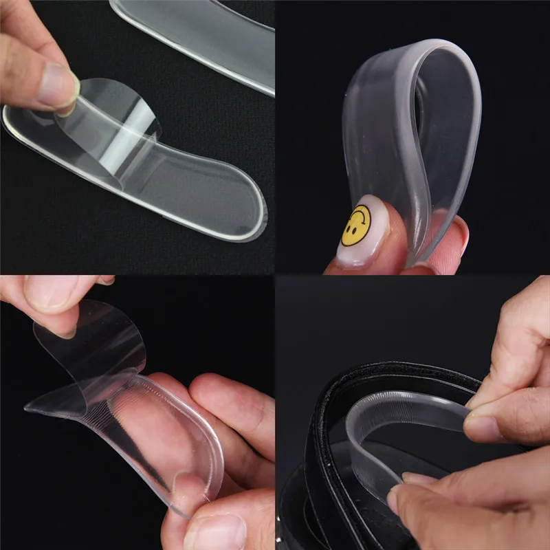 3Pairs Anti Slip Silicone Insoles For Shoes Gel Pads Foot Care Protector For Heel Rubbing Cushion Pads Shoe Heel Protector
3Pairs Anti Slip Silicone Insoles For Shoes Gel Pads Foot Care Protector For Heel Rubbing Cushion Pads Shoe Heel Protector