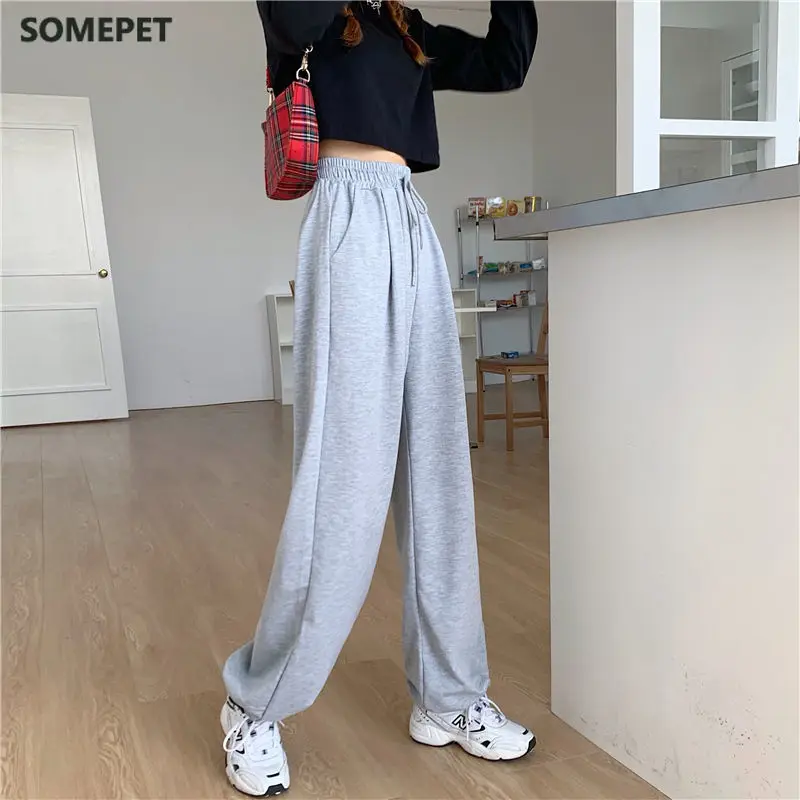 Gray Sweatpants for Women Autumn New Baggy Fashion Oversize Women Sports Pants Balck Trousers Joggers Streetwear
Gray Sweatpants for Women Autumn New Baggy Fashion Oversize Women Sports Pants Balck Trousers Joggers Streetwear