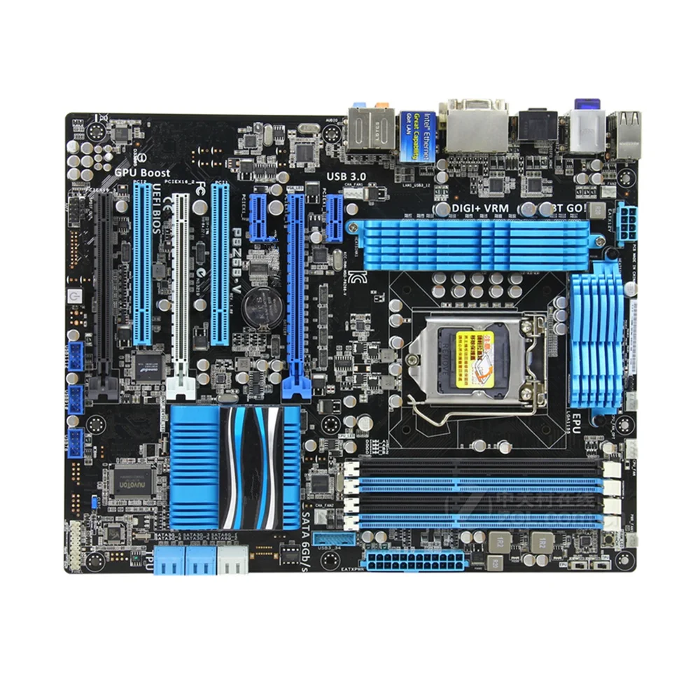 For ASUS P8Z68-V Computer Motherboard LGA 1155 DDR3 For Intel Z68 P8Z68 Desktop Mainboard SATA II PCI-E X16 Used
For ASUS P8Z68-V Computer Motherboard LGA 1155 DDR3 For Intel Z68 P8Z68 Desktop Mainboard SATA II PCI-E X16 Used
