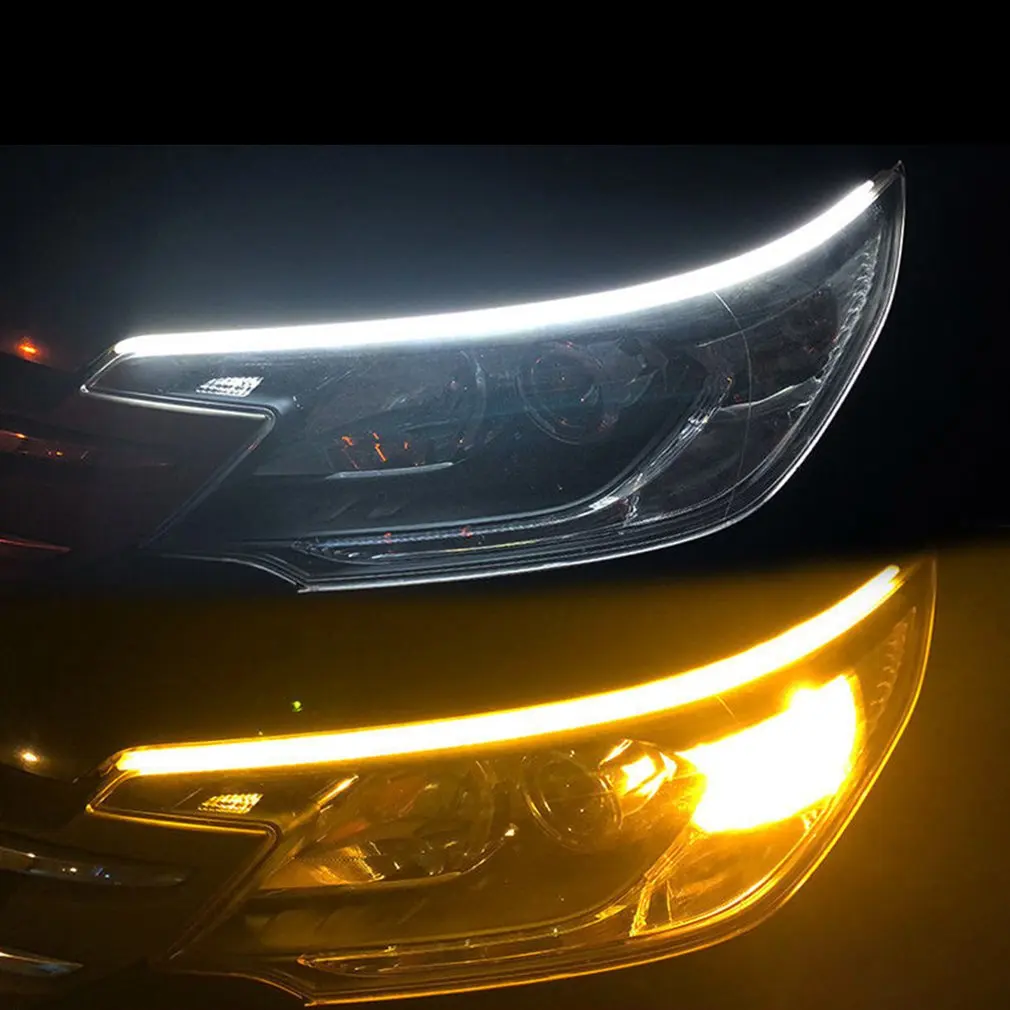 Flexible Waterproof Led Light Strip Kit For Headlight Belt Decorative Daytime Running Lights And Flowing Turn Signal Lights
Flexible Waterproof Led Light Strip Kit For Headlight Belt Decorative Daytime Running Lights And Flowing Turn Signal Lights